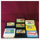 Lot Of 8 Nintendo Famicom Game Cartridges