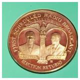 Westinghouse Broadcasting Co. Franklin Mint Coin