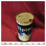 Alpine Flat-Top Beer Can (Vintage)