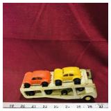 Lot Of 4 Tonka Volkswagen Beetles & Carrier