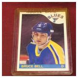 1985 OPC Bruce Bell NHL Hockey Card