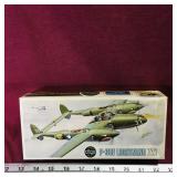 Airfix P-38F Lightning Model Kit (Vintage)