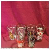 Lot Of 6 Assorted Drinking Glasses