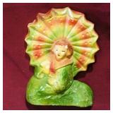 Vintage Chalkware Wall Mount Decoration