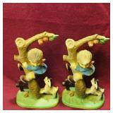 Pair Of Vintage Figurines (4 1/4" Tall)