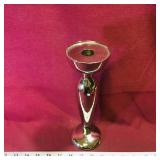 Vintage Silver-Plate Candlestick (10" Tall)