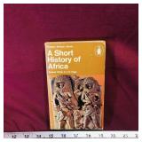 A Short History Of Africa 1970 Book