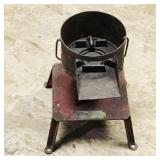 Iron Carbon Fire Wood Burning Stove