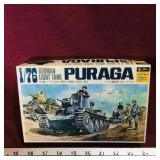 Fujimi German Light Tank Model Kit (Vintage)