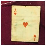 Capt. Kidd Potato Chips Ace Of Hearts Card