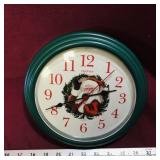 Ingraham Christmas Wall Clock (Working)