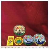 Lot Of 5 NB Assorted Events Patches