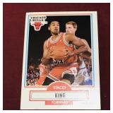 1990 Fleer Stacey King NBA Basketball Card