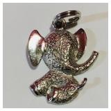 Sterling Silver Elephant Charm