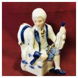 Vintage Porcelain Figurine (5 3/4" Tall)