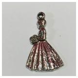 Sterling Silver Lady Pendant