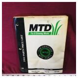 2002 MTD Parts Price List Guide