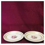 Pair Of Johnson Bros. Butter Dishes (Vintage)