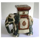Ceramic Elephant 11" T 11" W