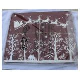 New Pottery Barn Christmas Placemats set of 4