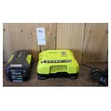 Ryobi 40V Battery & Charger