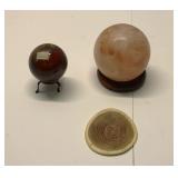 Jasper Round Stone Salt Ball