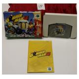 Bomber Man Nintendo 64 Game Box & Manuel