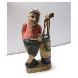 Golfer Statue 17" Tall