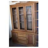 Oak Cabinet 50"W 17"D 78"T