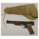 Vintage BenJamin Pump BB Pistol & Holster