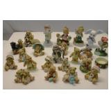 Enesco Bears & Other Figurines Lot