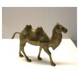 Solid Brass Camel 8"W 8"T