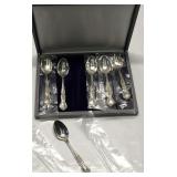 Sterling Silver Marked Spoon Set