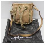 New B- Makowsky Leather Hand Bag