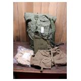 Vintage USA Military Bags Lot