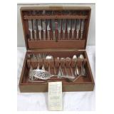 Community Silver Plate Flatware w Box