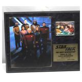 The Crew of The Enterprise Limited Edition Plaque