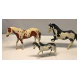 Vintage Bryer Horses set 3