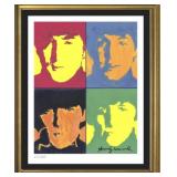 Andy Warhol "The Beatles" signed and numbered