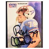 RAY CHILDRESS autograph Oilers 1991 card TEXAS A&M