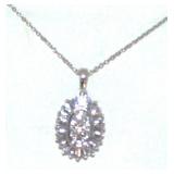 NO RESERVE JEWELRY0.69 Ct Diamond 14K Necklace