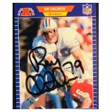 RAY CHILDRESS autograph 1989 PRO SET and TEXAS A&M