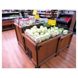 SELF CONTAINED ISLAND PRODUCE CASE