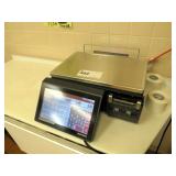 2021 BIZERBA XC100 SCALE/PRINTER W/CUSTOMER DISPLAY SCREEN