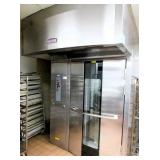 2023 BAXTER OV500E2 ELECTRIC RACK OVEN W/2 RACKS