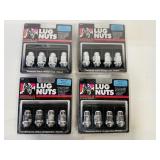 5 New Gorilla Auto Lug Nut Sets