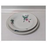 ROSENTHAL DINNER PLATE AND BOWL