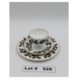 NOEL ROYAL CHELSEA BONE CHINA LUNCHEON PLATE, CUP,