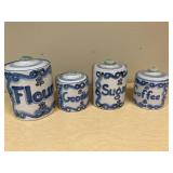 Stoneware Canister set