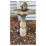 Concrete Bird Bath